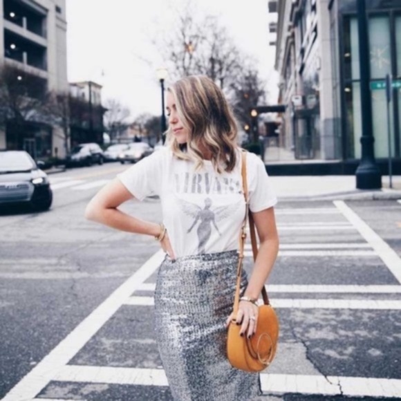 Nirvana Angel Wings Concert graphic tee White - Picture 6 of 9